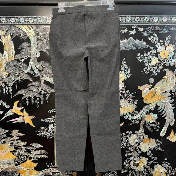 89th + Madison Gray Slim Ankle Pants Women’s Small Stretch Career Trousers - Picture 3 of 5